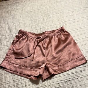 Silky Pink Shorts